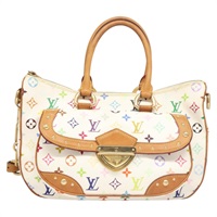 【原宿店限定】ルイ・ヴィトン LOUIS VUITTON リタ ハンドバッグ モノグラムマルチカラー 2way ホワイト M40125 レディース 121059M