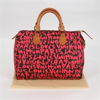 【原宿店限定】ルイ・ヴィトン LOUIS VUITTON スピーディ 30 ハンドバッグ モノグラムグラフィティ オレンジ M93705 レディース 116267AM