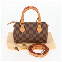 【原宿店限定】ルイ・ヴィトン LOUIS VUITTON ミニスピーディ ハンドバッグ ダミエ エベヌ SPO N41536 レディース 117814SM