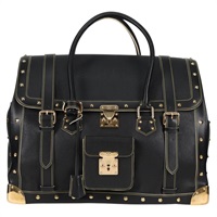 【原宿店限定】ルイ・ヴィトン LOUIS VUITTON エクストラヴァガン ハンドバッグ スハリ レザー ブラック レディース KD398SM