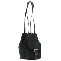 【原宿店限定】プラダ PRADA ショルダーバッグ レザー ブラック レディース 91635V