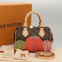 【原宿店限定】ルイ・ヴィトン LOUIS VUITTON スピーディバンドリエール 20 ハンドバッグ モノグラムパンプキン 草間彌生 2way M46469 レディース BA1047SM