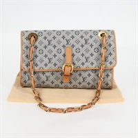 【原宿店限定】ルイ・ヴィトン LOUIS VUITTON カミーユ チェーン ショルダーバッグ モノグラムミニ ブルー M92002 レディース EC1035AM