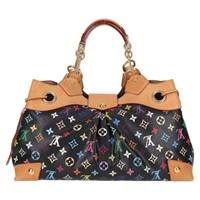 【原宿店限定】ルイ・ヴィトン LOUIS VUITTON ウルスラ トートバッグ モノグラム・マルチカラー ブラック M40124 レディース 116321AM