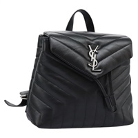 【原宿店限定】サンローラン SAINT LAURENT バックパック ラムスキン ブラック レディース 117169AM