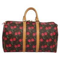 【原宿店限定】LOUIS VUITTON キーポル45 ボストンバッグ モノグラム チェリー M95011 レディース BD1558AM