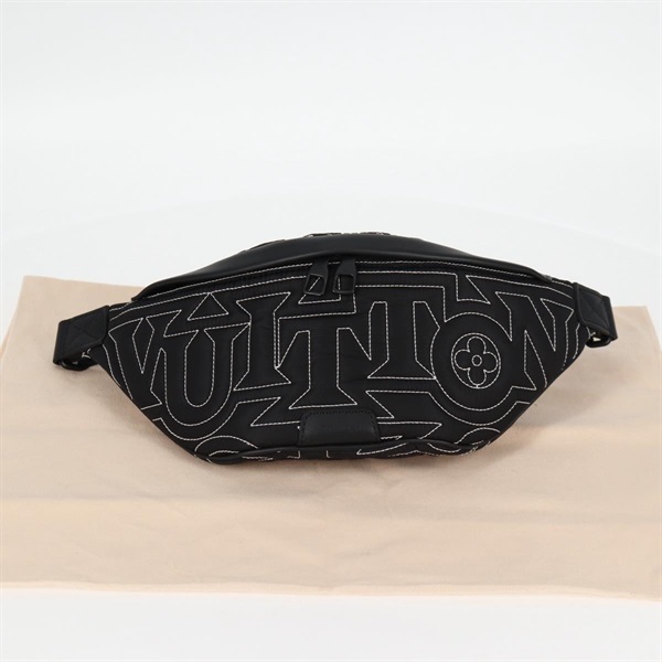 【原宿店限定】ルイ・ヴィトン LOUIS VUITTON ディスカバリーバムバッグPM ボディバッグ LVスノー ナイロン ブラック M21427 レディース 116570SM