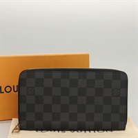 【原宿店限定】LOUIS VUITTON ジッピーオーガナイザー 長財布 ダミエ グラフィット N63077 レディース 117148SM