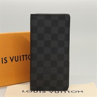 【原宿店限定】ルイ・ヴィトン LOUIS VUITTON ポルトフォイユ ブラザ 長財布 ダミエ グラフィット N62665 レディース 117245SAM