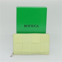 【原宿店限定】ボッテガヴェネタ BOTTEGAVENETA 財布 イントレチャート レザー ライムグリーン レディース 117269AM