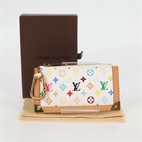 【原宿店限定】ルイ・ヴィトン LOUIS VUITTON ポシェット・クレ コインケース モノグラム・マルチカラー ホワイト M92655 レディース MX081SM