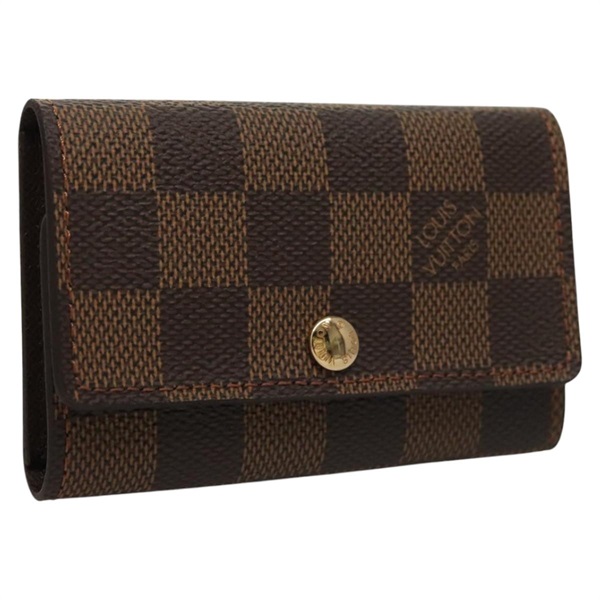 【原宿店限定】LOUIS VUITTON ミュルティクレ 6 キーケース ダミエ エベヌ N62630 レディース 117282AM