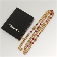 【原宿店限定】シャネル CHANEL ネックレス ココマーク チェーン メタル ゴールド レディース BA1373AM