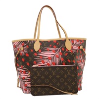 【原宿店限定】ルイ・ヴィトン LOUIS VUITTON ネヴァーフルMM トートバッグ モノグラム ジャングルドット M41979 レディース 67490SV