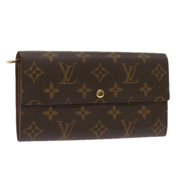 【原宿店限定】ルイ・ヴィトン LOUIS VUITTON ポシェット・ポルト モネ クレディ 財布 モノグラム M61725 レディース yk11162