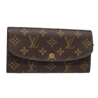 【原宿店限定】ルイ・ヴィトン LOUIS VUITTON ポルトフォイユ・エミリー 長財布 モノグラム ピンク フューシャ M60697 レディース 93568