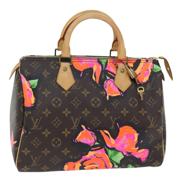 【原宿店限定】ルイ・ヴィトン LOUIS VUITTON スピーディ30 ハンドバッグ モノグラムローズ オレンジ ピンク M48610 レディース 89406SAV