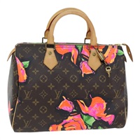 【原宿店限定】ルイ・ヴィトン LOUIS VUITTON スピーディ30 ハンドバッグ モノグラムローズ オレンジ ピンク M48610 レディース 89406SAV
