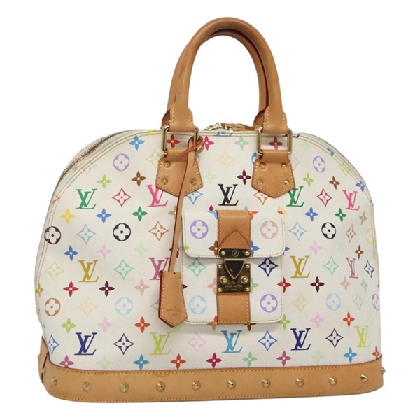 【原宿店限定】ルイ・ヴィトン LOUIS VUITTON アルマ GM ハンドバッグ モノグラム マルチカラー ホワイト M40441 レディース 105944AV