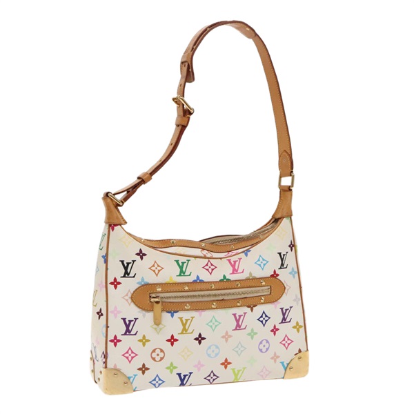 【原宿店限定】ルイ・ヴィトン LOUIS VUITTON ブローニュ ショルダーバッグ モノグラム・マルチカラー ホワイト M92660 レディース 94715AV