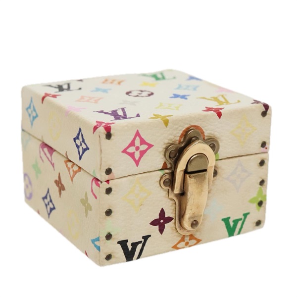 【原宿店限定】ルイ・ヴィトン LOUIS VUITTON ジュエリーケース ジュエリーボックス モノグラムマルチカラー ホワイト レディース 96899A
