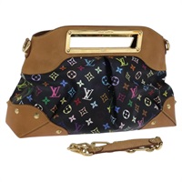 【原宿店限定】ルイ・ヴィトン LOUIS VUITTON ジュディGM ショルダーバッグ モノグラム・マルチカラー 2way ブラック M40254 レディース BD1050AV