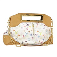 【原宿店限定】ルイ・ヴィトン LOUIS VUITTON ジュディGM ショルダーバッグ モノグラム・マルチカラー 2way ホワイト M40253 レディース 98245AV