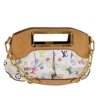 【原宿店限定】ルイ・ヴィトン LOUIS VUITTON ジュディPM ショルダーバッグ モノグラムマルチカラー ホワイト M40257 レディース 106321AV