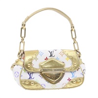 【原宿店限定】ルイ・ヴィトン LOUIS VUITTON マリリン・オール ハンドバッグ モノグラムマルチカラー ホワイト M40206 レディース am819gAV