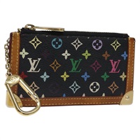 【原宿店限定】ルイ・ヴィトン LOUIS VUITTON ポシェット・クレ コインケース モノグラム・マルチカラー ブラック M92654 レディース 116232V