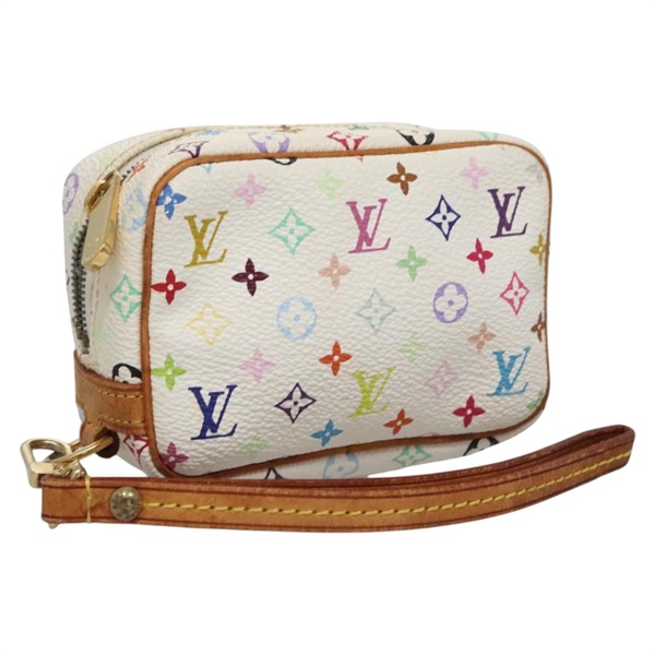 【原宿店限定】ルイ・ヴィトン LOUIS VUITTON トゥルース・ワピティ ポーチ モノグラム マルチカラー ホワイト M58033 レディース 114598V