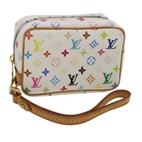 【原宿店限定】ルイ・ヴィトン LOUIS VUITTON トゥルース・ワピティ ポーチ モノグラム・マルチカラー ホワイト M58033 レディース am3638V