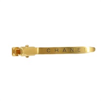 【原宿店限定】シャネル CHANEL マネークリップ ヘアクリップ メタル ゴールド ユニセックス 97761
