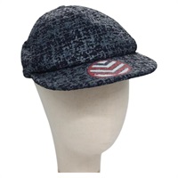 【原宿店限定】シャネル CHANEL キャップ ツイード ブルー レディース bs23546V