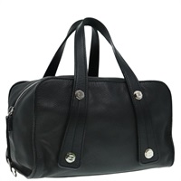 【原宿店限定】シャネル CHANEL ハンドバッグ レザー ブラック レディース bs18281