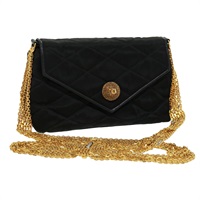 【原宿店限定】シャネル CHANEL マトラッセ ショルダーバッグ チェーン ストーン ブラック レディース 32695AV