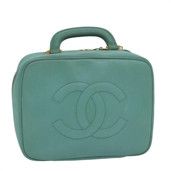 【原宿店限定】シャネル CHANEL ハンドバッグ バニティ ココマーク キャビアスキン レディース yk13974AV