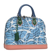 【原宿店限定】ルイ・ヴィトン LOUIS VUITTON アルマPM ハンドバッグ エピ 2way ブルー M41571 レディース 98199SAV