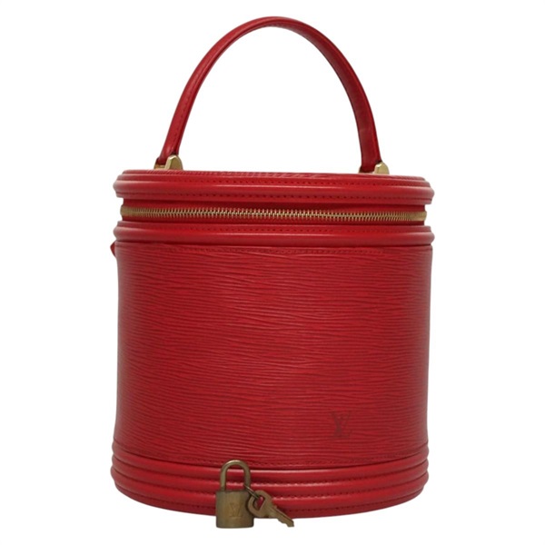 【原宿店限定】ルイ・ヴィトン LOUIS VUITTON カンヌ ハンドバッグ エピ レッド M48037 レディース sw193V
