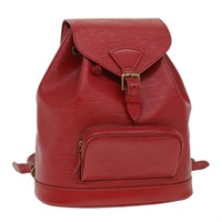 【原宿店限定】ルイ・ヴィトン LOUIS VUITTON モンスリMM バックパック エピ モナコ公国700年記念モデル レッド レディース 36931V