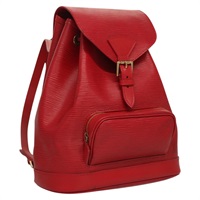 【原宿店限定】ルイ・ヴィトン LOUIS VUITTON モンスリMM バックパック エピ モナコ公国700年記念モデル レッド レディース BD973AV