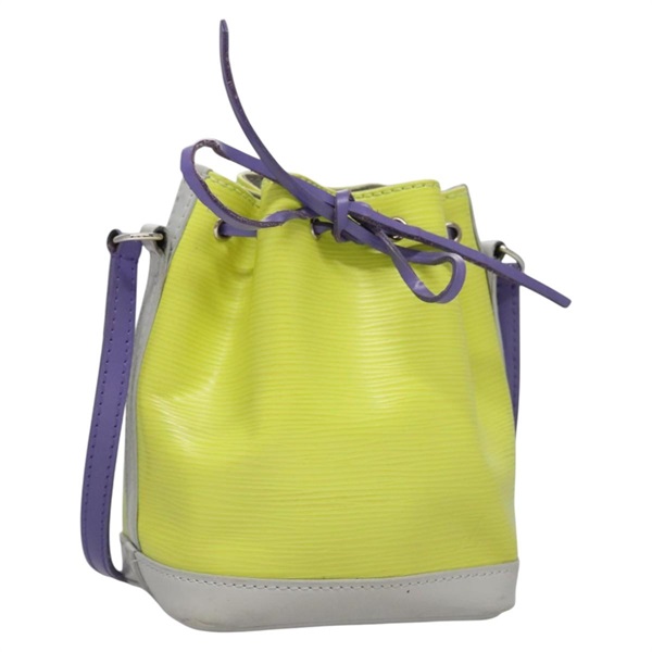 【原宿店限定】ルイ・ヴィトン LOUIS VUITTON ナノノエ ショルダーバッグ エピ イエロー M42501 レディース 114521V