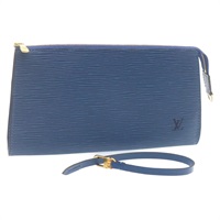 【原宿店限定】ルイ・ヴィトン LOUIS VUITTON ポシェット・アクセソワール ポーチ エピ ブルー M52945 レディース 23568AV