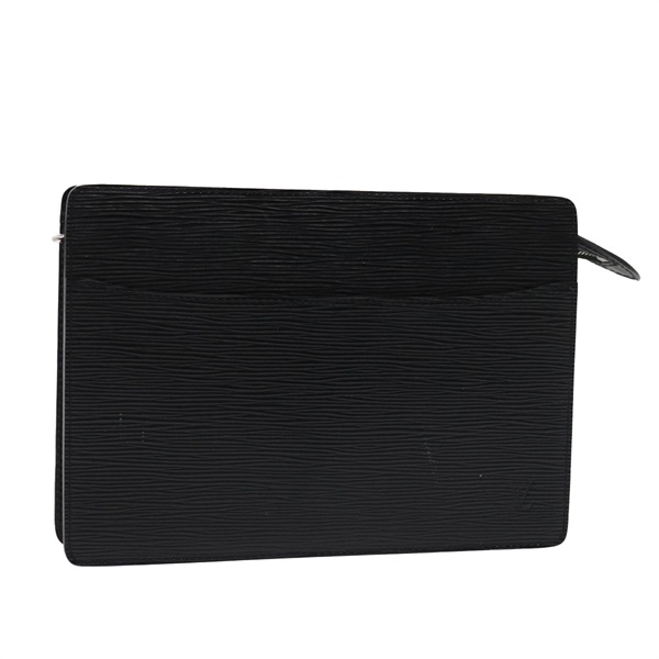 【原宿店限定】ルイ・ヴィトン LOUIS VUITTON ポシェット・オム クラッチバッグ エピ ブラック ノワール M52522 レディース ep5133V