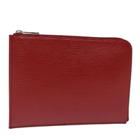 【原宿店限定】ルイ・ヴィトン LOUIS VUITTON ポシェットジュールPM クラッチバッグ エピ レッド レディース 76821V