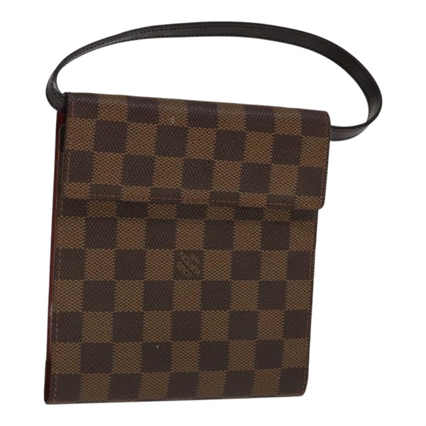 【原宿店限定】ルイ・ヴィトン LOUIS VUITTON ポーチ ダミエ エベヌ CDケース 日本20周年限定 M99074 レディース 111471V