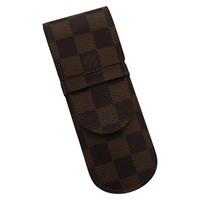 【原宿店限定】ルイ・ヴィトン LOUIS VUITTON エテュイ スティロ ペンケース ダミエ エベヌ SPO レディース 107587