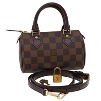 【原宿店限定】ルイ・ヴィトン LOUIS VUITTON ミニスピーディ ハンドバッグ ダミエ エベヌ SPオーダー M41534 レディース 27265SV