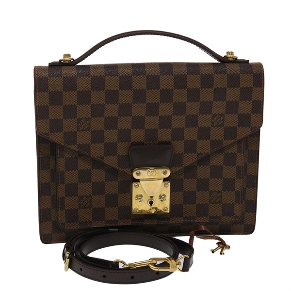 【原宿店限定】ルイ・ヴィトン LOUIS VUITTON モンソー 28 ハンドバッグ ダミエ エベヌ SPO 2way N48088 レディース 47539V