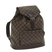 【原宿店限定】ルイ・ヴィトン LOUIS VUITTON モンスリGM バックパック ダミエ エベヌ N51139 レディース am5291SAV